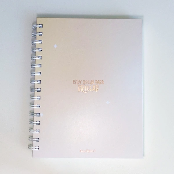 Planner semanal Estoy hecha para brillar