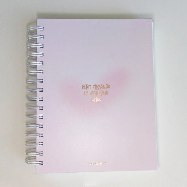 Planner diario Estoy creando la vida que amo