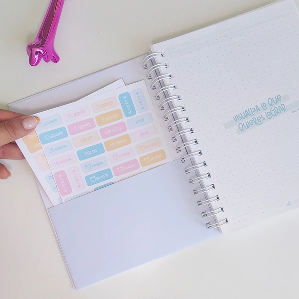 Planner diario Estoy creando la vida que amo