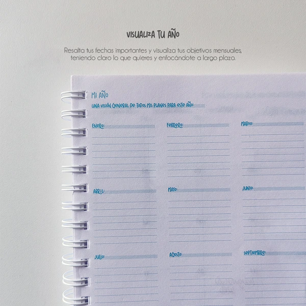 Planner diario Estoy creando la vida que amo